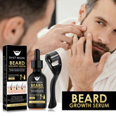 Facial Care For Men With Thick Beard Serum Set